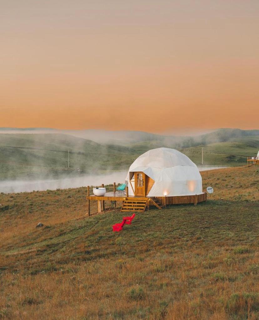 Glamping Atmosphera Cambara Bagian luar foto